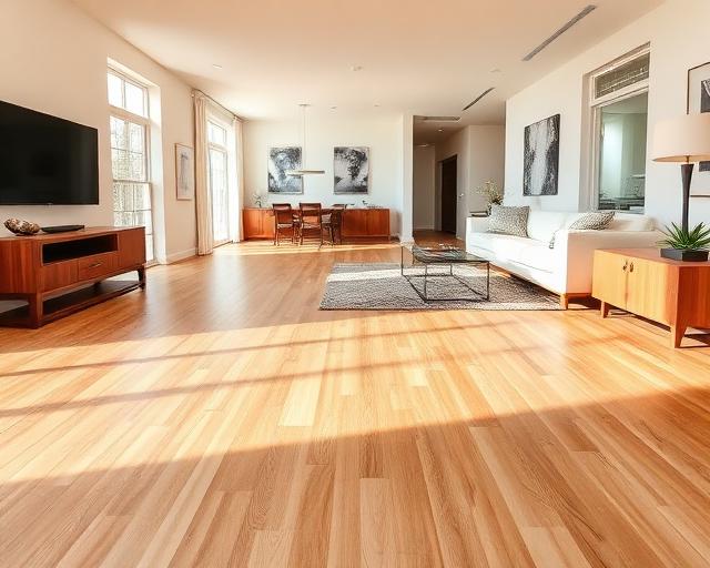 Hardwood flooring installation