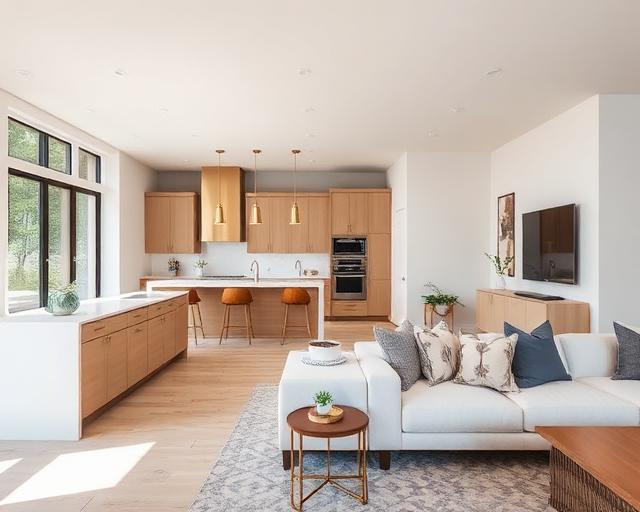 Open concept home renovation